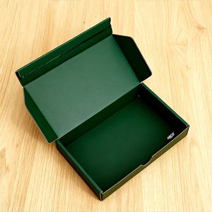 Caja de Cartón Corrugado con Cierre Autoadhesivo y Tira Desprendible Negra Personalizada <span class=keywords><strong>para</strong></span> Envío de Calcetines, Embalaje de Papel Plegable - Product Image 2