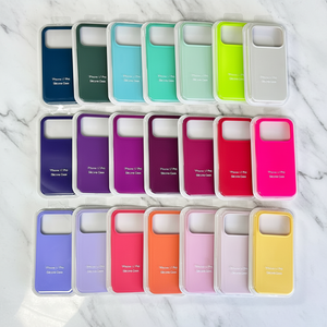 เคสโทรศัพท์ซิลิโคนเหลวสำหรับ <span class=keywords><strong>iPhone</strong></span> 17 <span class=keywords><strong>Pro</strong></span> <span class=keywords><strong>Max</strong></span> ป้องกันรอยนิ้วมือ ดูดซับแรงกระแทก ป้องกันรอบด้าน - Product Image 1