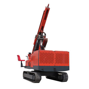 Мобильная дизельная буровая установка для свайного фундамента с двигателем и насосом, 110 амплитуд, для забивки винтовых свай - Product Image 5