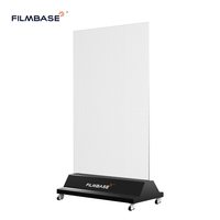 Affichage LED transparent en verre MG-6 1200x2000mm, signalétique numérique portable approuvée