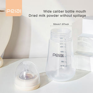 2025 Promoción Nuevo biberón anticólico con pezón natural, sin BPA, fácil de limpiar, esencial para la <span class=keywords><strong>lactancia</strong></span> <span class=keywords><strong>materna</strong></span> - Product Image 5