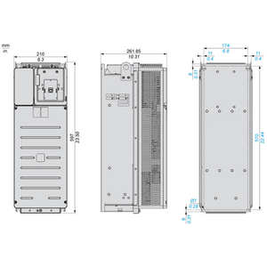 ไดรฟ์ปรับความเร็วรอบ 37kW - 380...480V รุ่น ATV630D37N4Z Altivar Process ATV600 ATV630 สำหรับใช้งานกับมอเตอร์คอมเพรสเซอร์ - Product Image 6