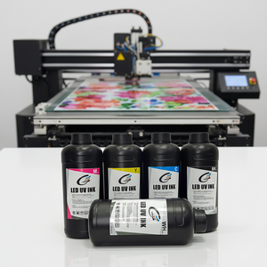 <span class=keywords><strong>Tinta</strong></span> UV de Curado Rápido FCOLOR para Impresora <span class=keywords><strong>Epson</strong></span> DX5, <span class=keywords><strong>Precio</strong></span> de <span class=keywords><strong>Tinta</strong></span> UV - Product Image 1