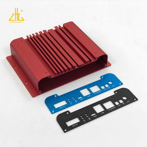 ZHONGLIAN kotak elektronik penutup ekstrusi aluminium 300mm Anodized kustom - Product Image 4