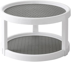 Soporte Giratorio Lazy Susan de Plástico para Exhibición, Estante para Botellas de Condimento para Armario y Despensa, ¡Gran Venta! - Product Image 1
