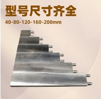 Plaque froide microcanalée plate en aluminium série 6000 soudée par friction et brasée pour le refroidissement liquide des batteries et dissipateur de chaleur