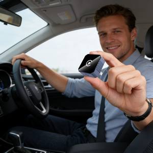 Universal Car Smart Connector <b>Plug</b> & Play 2 in 1 High Compatibility <b>USB</b> Port Blue CarPlay <b>Adapter</b> - Product Image 1