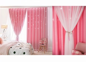 <span class=keywords><strong>Tende</strong></span> trasparenti ricamate in stile Vintage moderno per bambini <span class=keywords><strong>blu</strong></span> <span class=keywords><strong>blu</strong></span> grigio oscurante per ombra della finestra in soggiorno Hotel - Product Image 5