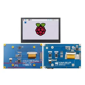 Preço de fábrica IPS TN Vidro 4.3 polegadas Raspberry DSI Display LCD Tela Touch Panel MIPI DSI Interface Display LCD