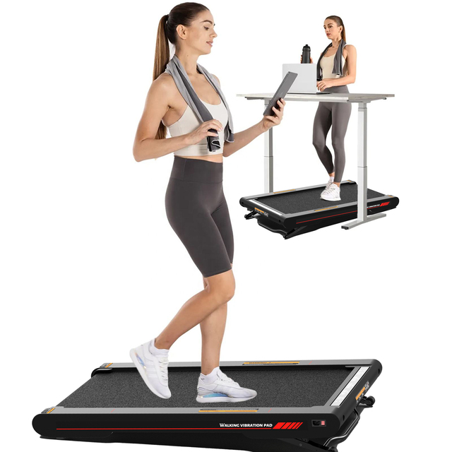 Smart Desk Walking Pad Fitness Machine 3hp Motor Home Treadmill for Cardio Exercise 120kg Max User Weight Wireless Folding