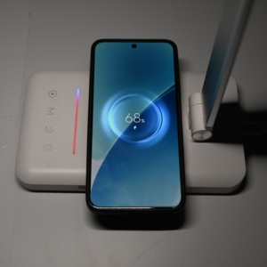 Phone <strong>Wireless</strong> Charging Function Table <strong>Lamp</strong> Touch With Adapter for Living Room Led Night Light - Product Image 6