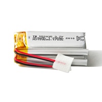 Baterai Lithium Polymer 3.7V 552035 423040 553460 503450 Oem Isi Ulang Sel Li Ion Baterai Lipo 3.7V 350mah Lithium Polymer B