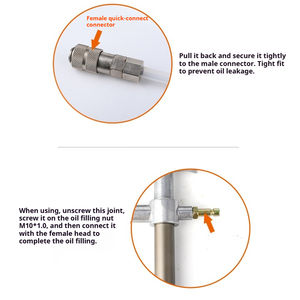 Distributeur de <span class=keywords><strong>graisse</strong></span> manuel TEBAK SJB-50Z, distributeur de <span class=keywords><strong>graisse</strong></span> à pression <span class=keywords><strong>manuelle</strong></span>, dispositif de remplissage de beurre - Product Image 3