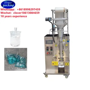 Automatic PVA water soluble film,with blown extrusion packing machine,household chemicals natural formula laundry pods