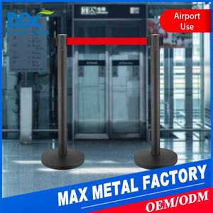 Barriera di linea per aeroporto retrattile per controllo della folla cintura di montaggio/cintura barriera - Product Image 4