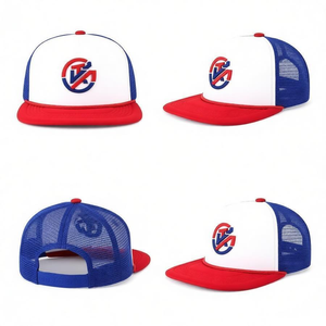 Casquettes Trucker Snapback Personnalisées avec Logo en PVC, Fabrication Professionnelle, Bleu, Gorras Mesh 112 - Product Image 1