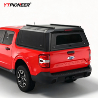 Capot de camionnette en alliage d'aluminium robuste pour Ford Maverick 2025, 4,5 pieds, étanche, avec verrouillage, pour camping