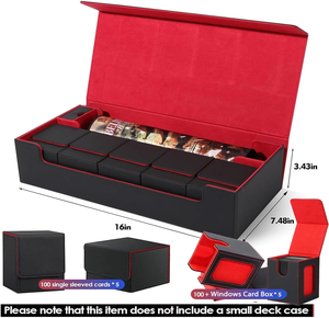Mio 600 + PU Da giao dịch thẻ boong hộp TCG ocg Thẻ lưu trữ trường hợp cho chỉ huy thẻ mang cho cờ vua trò chơi - Product Image 3