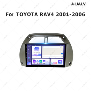 Cadre de lecteur <span class=keywords><strong>DVD</strong></span> de voiture Aijia Android pour TOYOTA RAV4 2001-2006 9INCH Car Radio Stereo Panel Dashboard Kits Auto Parts - Product Image 3
