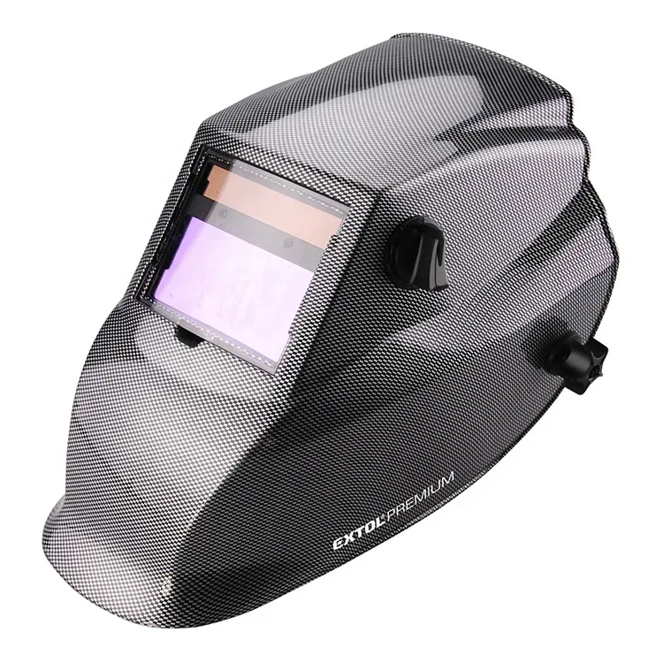Casco de soldadura industrial, máscara de oscurecimiento ajustable automático, EXTOL 8898027