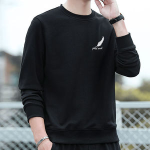 เสื้อฮู้ดดี้สั่งทำขายส่ง แบบสวมหัว ผ้าโพลีเอสเตอร์หนานุ่ม ระบายอากาศได้ดี ใส่ได้ทั้งชายและหญิง ปักลายตามสั่ง 500 กรัม ผ้าเฟรนช์เทอร์รี่แบบหนา ไม่มีลายพิมพ์ - Product Image 1