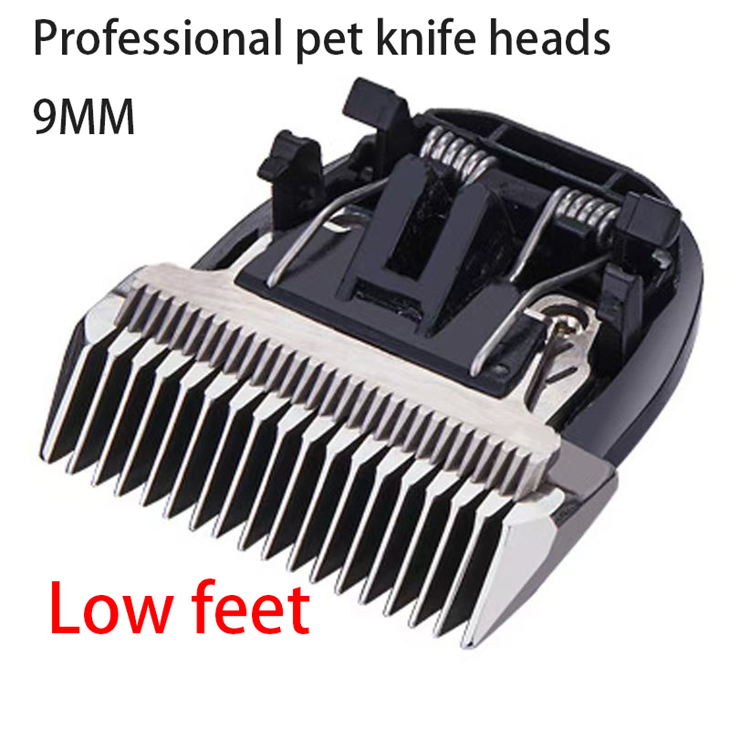 Pieds bas noirs 9MM