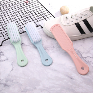 Shoe Brush Soft Bristles Nylon Cleaning Brush For Shoes And Clothes - Product Image 1
