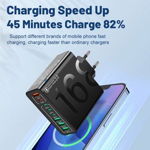 ที่ชาร์จเร็ว 150W 4 พอร์ต USB 4 พอร์ต PD  รองรับ PD20W ต่อพอร์ต สำหรับโทรศัพท์ แล็ปท็อป และแท็บเล็ต - Product Image 5