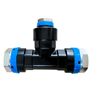 Conector <span class=keywords><strong>en</strong></span> T de Aleación de Aluminio para Sistemas de Aire Comprimido, Ideal para <span class=keywords><strong>las</strong></span> Industrias Textil, Semiconductora y de Alimentos y Bebidas - Product Image 2