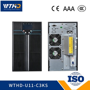 Onduleur en ligne à double conversion <span class=keywords><strong>de</strong></span> type tour à entrée simple 1 kVA 2 kVA 3 kVA 6 kVA 10 kVA 110 V 220 V 240 V 380 V pour machines industrielles - Product Image 2
