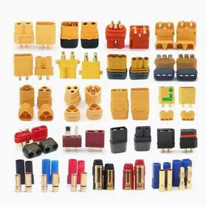 原装Amass公母XT 30/60/90/120/150 MR/MT30/60 t型RC脂肪电池香蕉连接器 - Product Image 1