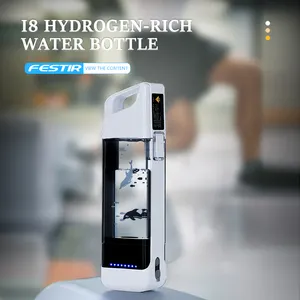 เครื่องผลิตน้ำไฮโดรเจนขวดไฮโดรเจนแบบพกพาขวดไฮโดรเจนแบบมีฮู้ดสำหรับใช้ในครัวเรือน