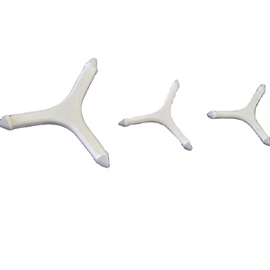 Pièces en céramique industrielles de forme triangulaire, échasses de four en céramique pour la céramique au feu - Product Image 2