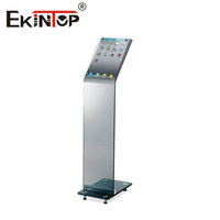 Ekintop - Otros Muebles Comerciales, Púlpito Moderno de Vidrio, Atril Acrílico, Podio Digital para Iglesia