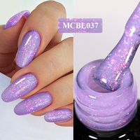 Gel de base en caoutchouc MCBL super résistant 1 kg, vernis à ongles transparent avec style français pour usage en salon, vente en gros auprès de salons de manucure