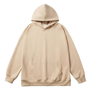 OEM Venta al por mayor Unisex de alta calidad de impresión lisa Sudadera con capucha personalizada Jersey Tallaje grande Sudadera con capucha Mujeres Boxy Fit Blank Heavyweight Hoodie - Product Image 4