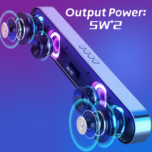 Hệ Thống Rạp Hát Tại Nhà Loa Răng Hifi Màu Xanh Dương Siêu Trầm Cầm Tay Thanh Âm Thanh Rgb Loa Siêu Trầm Thanh Âm Thanh Thanh Không Dây - Product Image 5