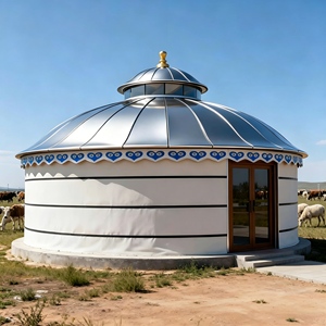 Yurtes mongoliennes de haute qualité avec une structure solide et épaisse, idéales pour les <span class=keywords><strong>vacances</strong></span> <span class=keywords><strong>en</strong></span> plein air et la détente. - Product Image 3
