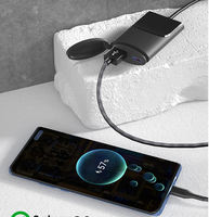 Chargeur de téléphone de moto double port 12V PD + QC3.0 à charge rapide