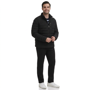 Veste matelassée pour hommes - Vente en gros, personnalisable, haute qualité, FINER THREADS HIGH STREET, hiver, respirante et à séchage rapide - Product Image 1