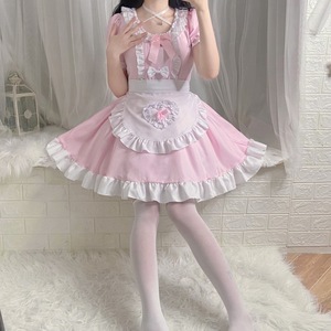 Disfraz Clásico de Anime Japonés, Vestido de Cosplay Rosa y Blanco, Fibra de Poliéster, Primavera 2025, Traje para Juego de Roles - Product Image 1
