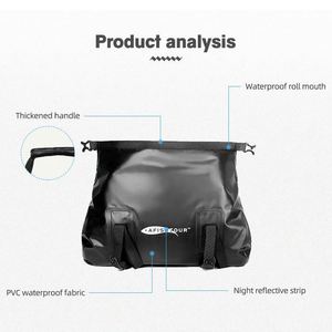BSCI factory Waterproof <b>20L</b> 500D Pvc Cycle Bicycle Tail Trunk Seat <b>Bag</b> Travel Delivery Transport Mountain Rear Rack Bike Dry - Product Image 4