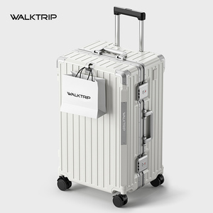 Valises Élégantes Spacieuses à Coque Rigide avec Cadre en PC et Aluminium, Résistantes aux Rayures, <span class=keywords><strong>Bagage</strong></span> <span class=keywords><strong>Cabine</strong></span> Walktrip Format Usine - Product Image 5