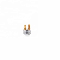 Conector Macho Tipo Banana de 4mm Chapado en Oro