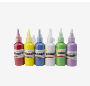 Juego de Pintura Lavable No Tóxica para Dedos - Pintura Segura a Base de Agua para Niños Pequeños, Dibujo Artístico - Product Image 1