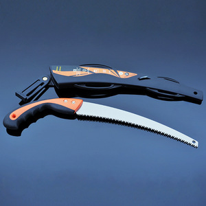 เลื่อยมือไต้หวัน เลื่อยตัดแต่งกิ่งไม้ 300 มม. ใบเลื่อยเหล็กความเร็วสูง เลื่อยโค้งสำหรับงานไม้ เส้นผ่านศูนย์กลางการตัดสูงสุด 12 นิ้ว - Product Image 1