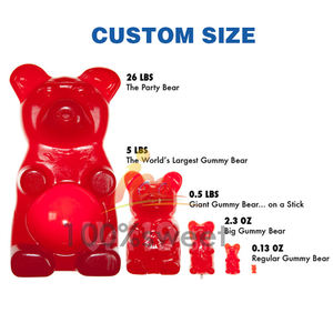 Kustom permen karet besar asli beruang raksasa besar permen karet - Product Image 4