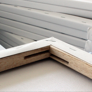 Nhà Máy Tốt Nhất Tùy Chỉnh 100% Trắng Bông Trống Kéo Dài Vải Cho Sơn Dầu Nghệ Thuật Vải Hội Đồng Quản Trị - Product Image 4