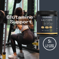 Original BCAA-Pulver 7g L-Glutamin 2,5g Aminosäuren für Post-Workout Muskelregeneration Getränk für Männer & Frauen Erwachsene Geeignet
