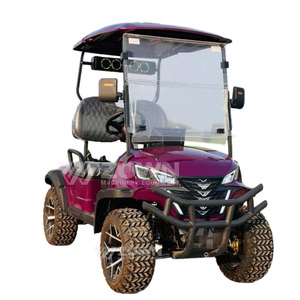 Voiture de golf électrique 2 places à bas prix, batterie lithium 48V avec contrôleur et certification CE, design créatif - Product Image 2